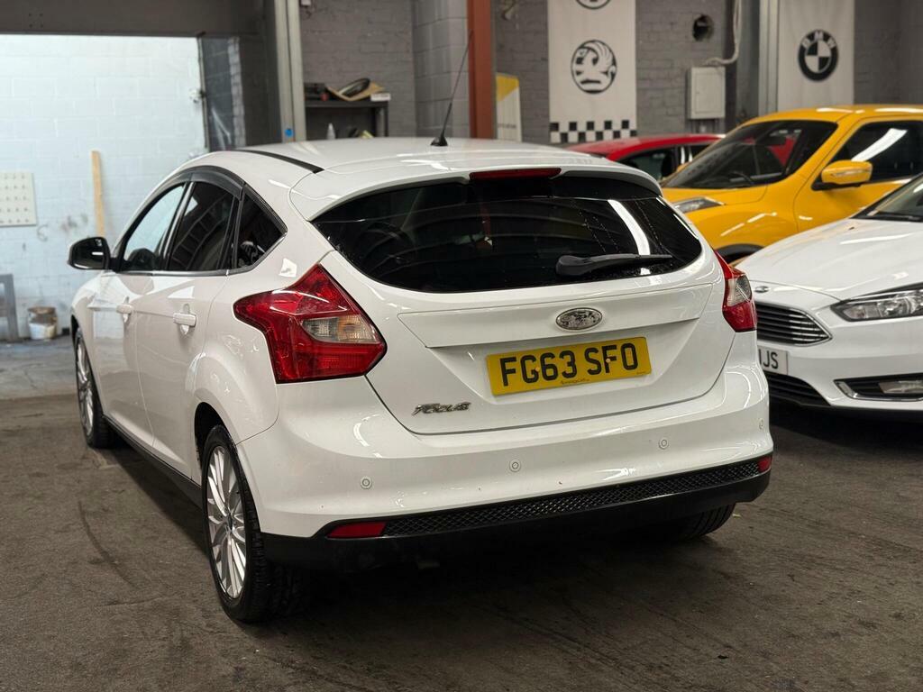 Ford Focus 1.6 Tdci Zetec Euro 5 S S FG63SFO White #6