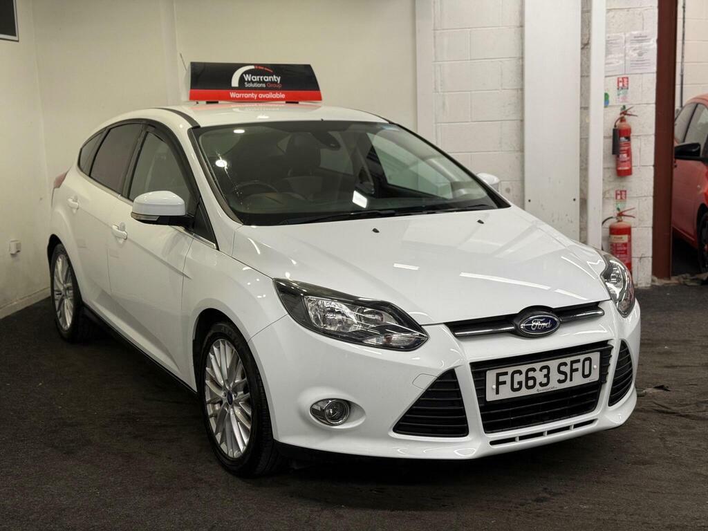 Ford Focus 1.6 Tdci Zetec Euro 5 S S FG63SFO White #3