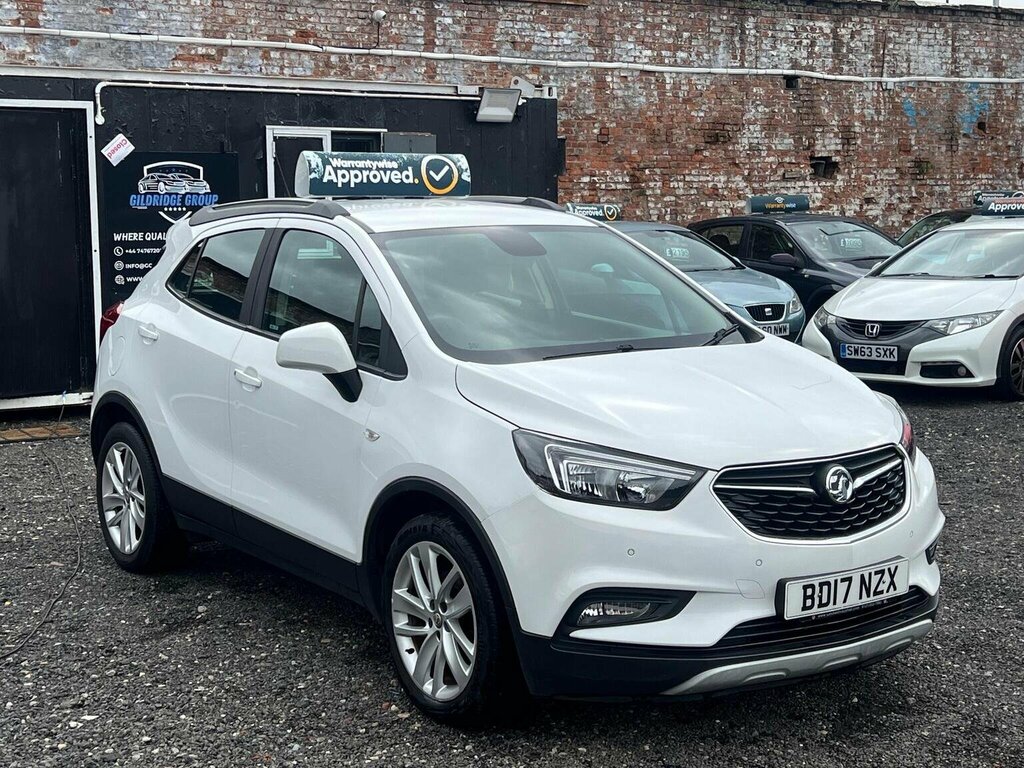 Vauxhall Mokka X 1.6I Design Nav Euro 6 Ss 201717 BD17NZX White #2