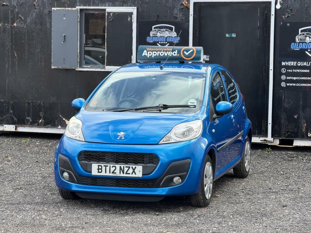 Peugeot 107 1.0 12V Active Euro 5 201212 BT12NZX Blue #4