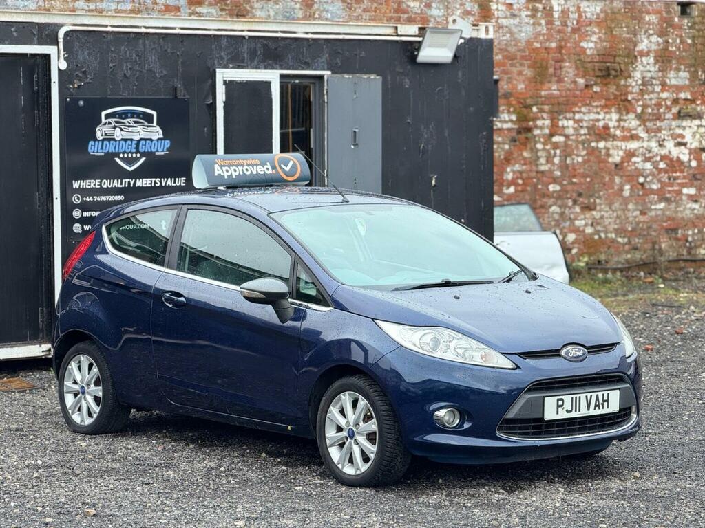 Ford Fiesta 1.4 Zetec 201111 PJ11VAH Blue #5