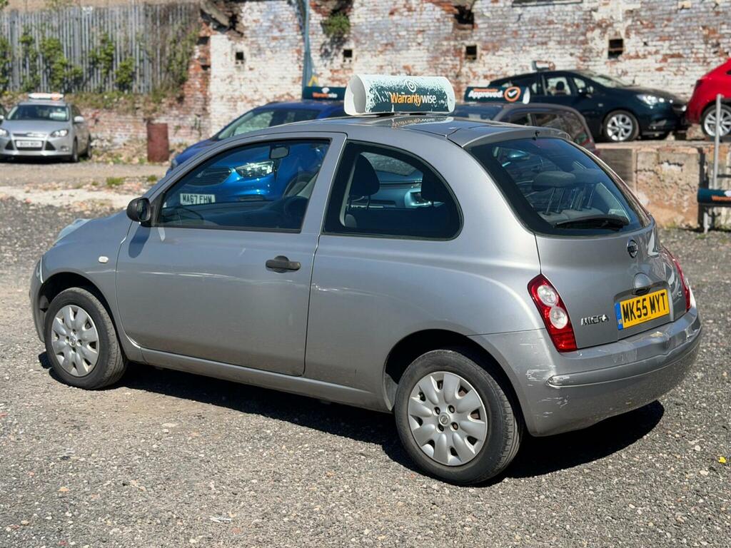 Nissan Micra 1.2 16V S 200555 MK55MYT Silver #4