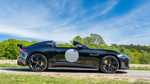 Jaguar F-Type Project 7 Black #4