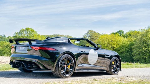 Jaguar F-Type Project 7 Black #5