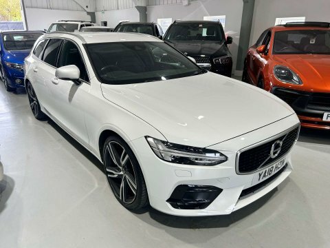 Volvo V90 2.0 V90 R-design White