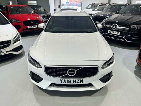 Volvo V90 2.0 V90 R-design YA18HZN White #2