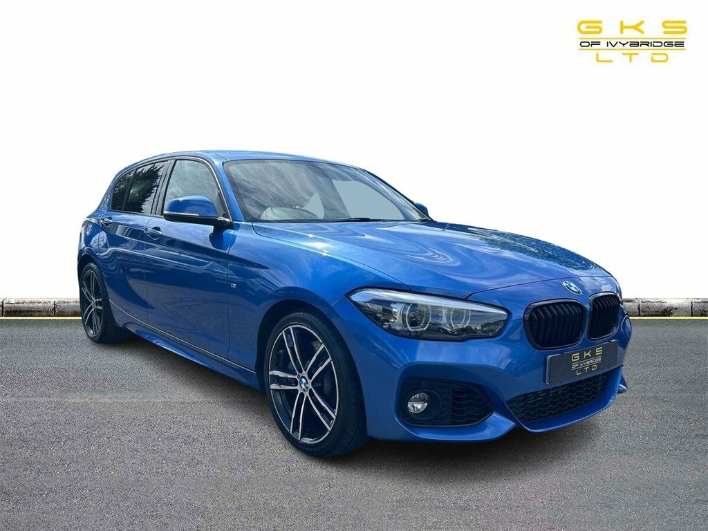 BMW 1 Series 1.5L M Sport Shadow Edition YD68KSN Blue #4