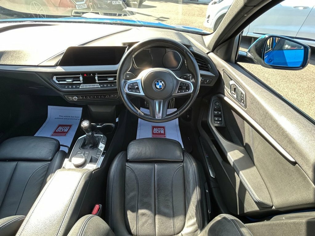 BMW 1 Series 2L M Sport YB69WXJ Blue #2