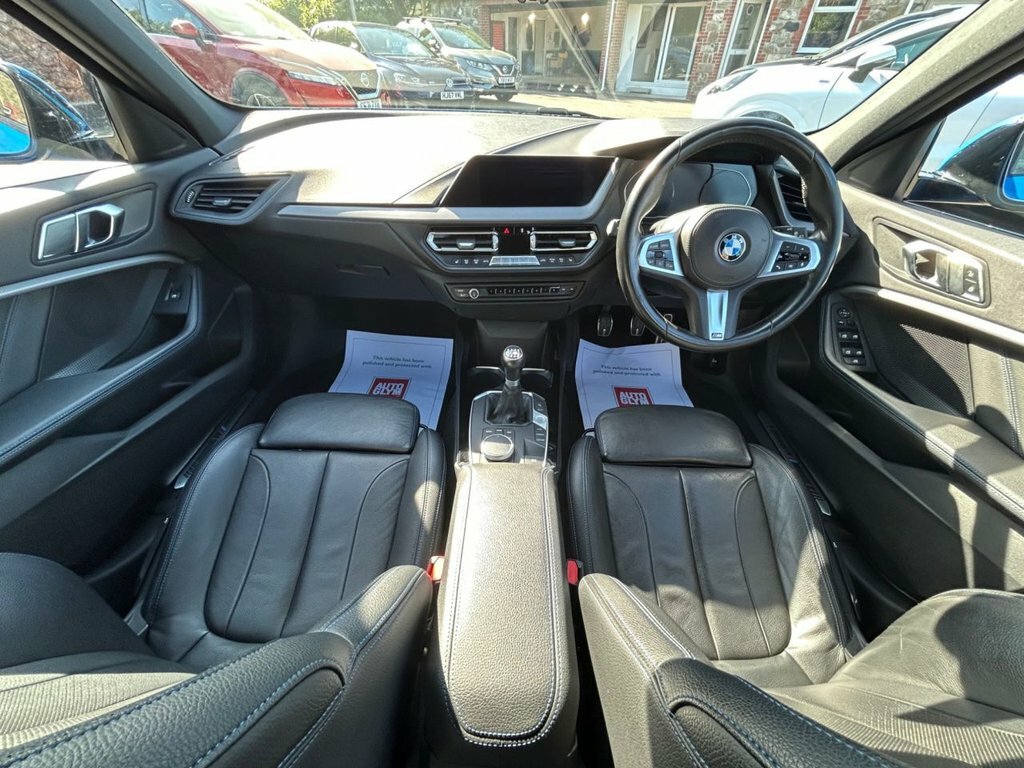 BMW 1 Series 2L M Sport YB69WXJ Blue #5
