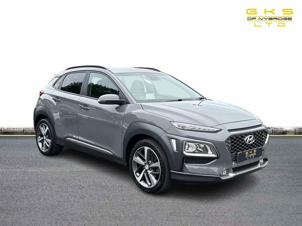 Hyundai Kona 1L Premium Se Grey #4