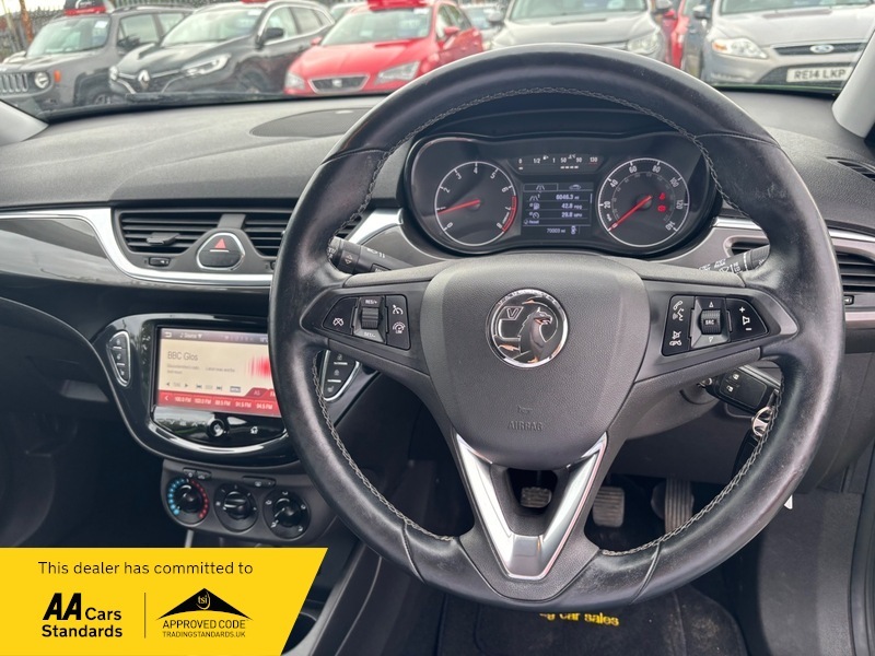 Vauxhall Corsa Excite Ac Ecoflex35 Road YY64WYZ Green #2