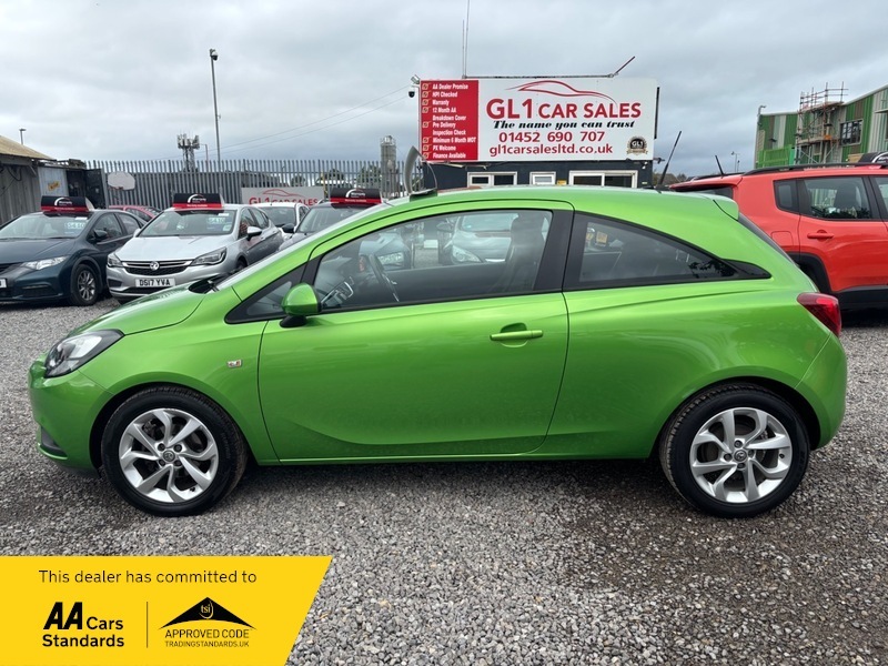 Vauxhall Corsa Excite Ac Ecoflex35 Road YY64WYZ Green #4