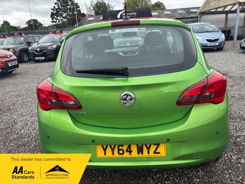 Vauxhall Corsa Excite Ac Ecoflex35 Road YY64WYZ Green #3