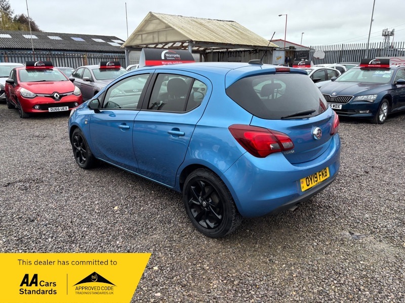 Vauxhall Corsa Griffin Bluetooth OY19FKB Blue #5