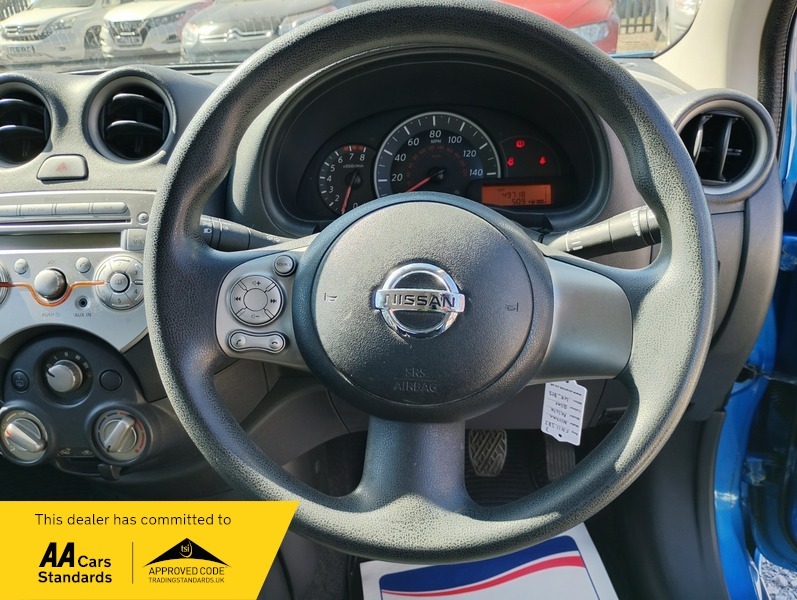 Nissan Micra Visia49k Miles35rd Tax3m Warranty04 Blue #3