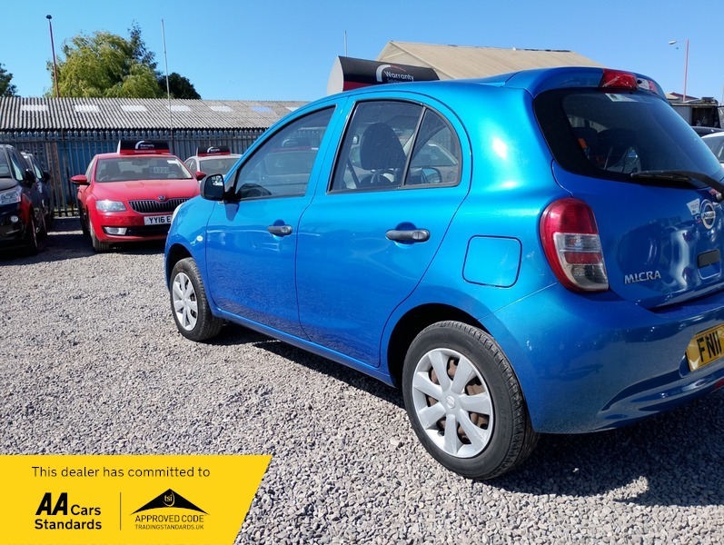 Nissan Micra Visia49k Miles35rd Tax3m Warranty04 Blue #5