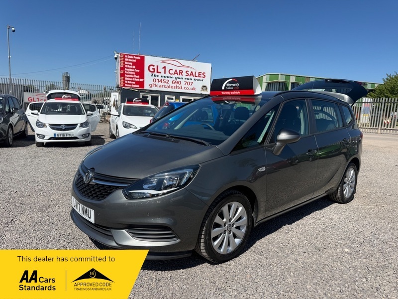 Vauxhall Zafira Designlow Miles 60Kulez Compliant3 Grey
