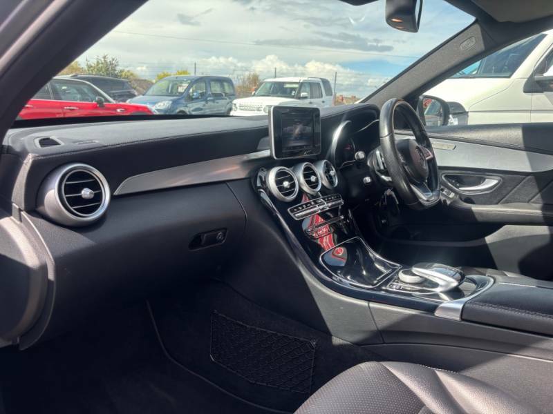 Mercedes-Benz C Class C250 Bluetec Amg Line -11 Services- 2014 ML64NKZ Silver #3