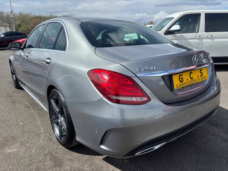 Mercedes-Benz C Class C250 Bluetec Amg Line -11 Services- 2014 ML64NKZ Silver #5