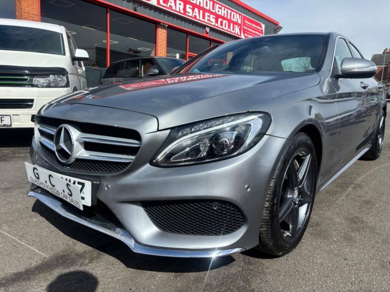 Mercedes-Benz C Class C250 Bluetec Amg Line -11 Services- 2014 Silver
