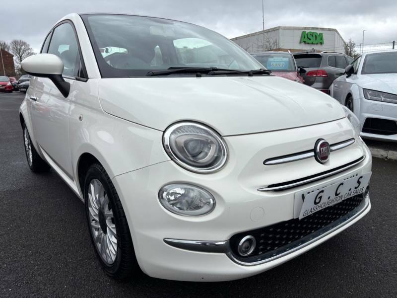Fiat 500 1.2 Lounge - 2018 68 YN68JVU White #2