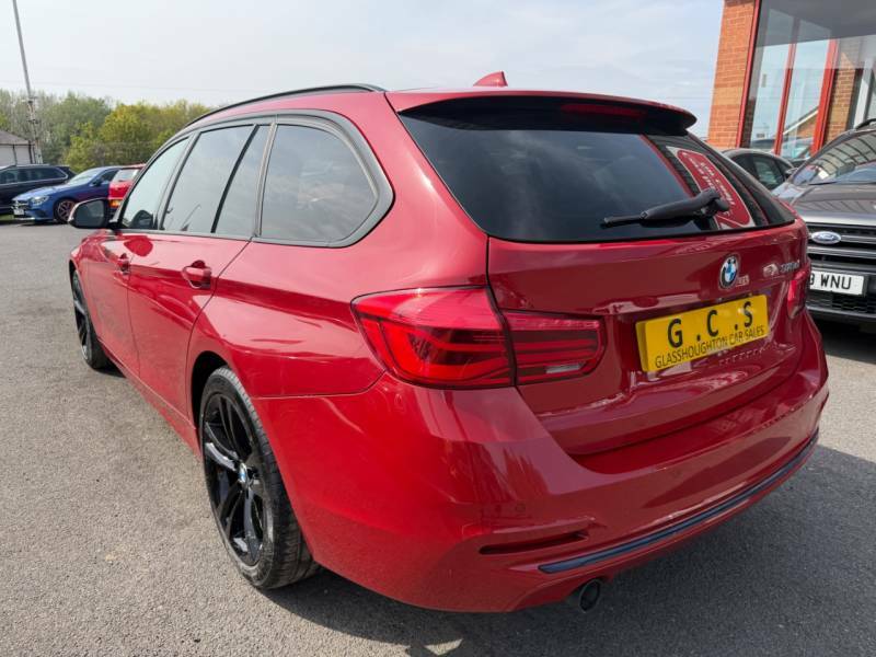 BMW 3 Series 318D Sport Full Bmw Service History - 2018 18 PX18XCO Red #5