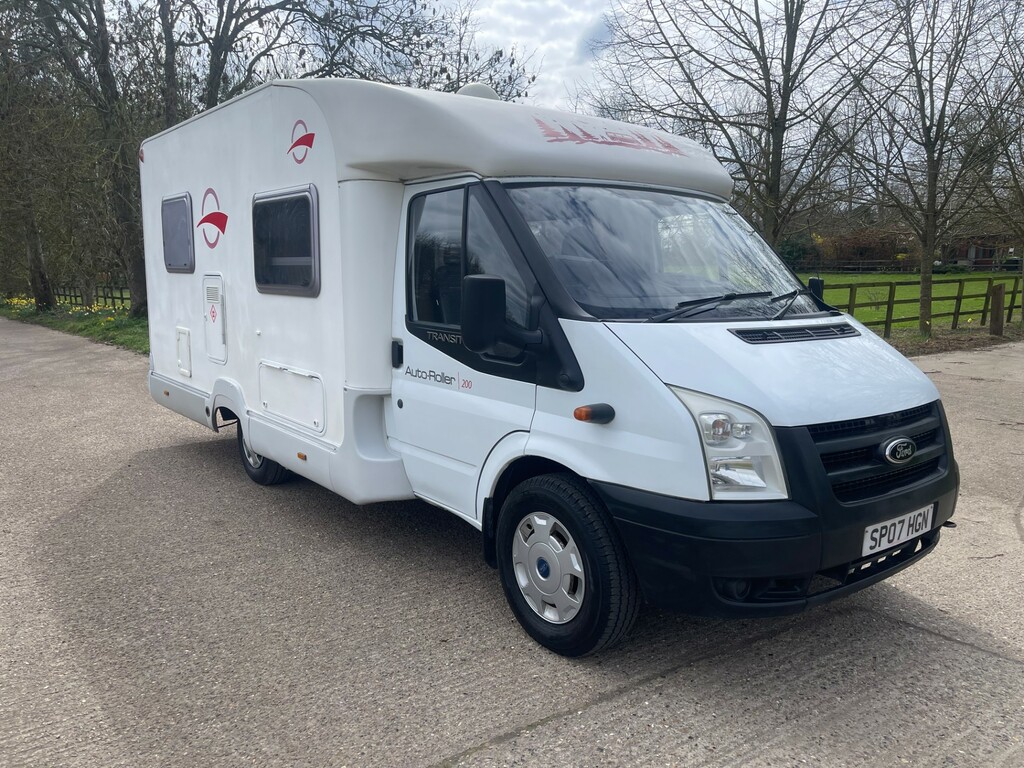 Ford Transit Custom Roller Team Fixed Bed White