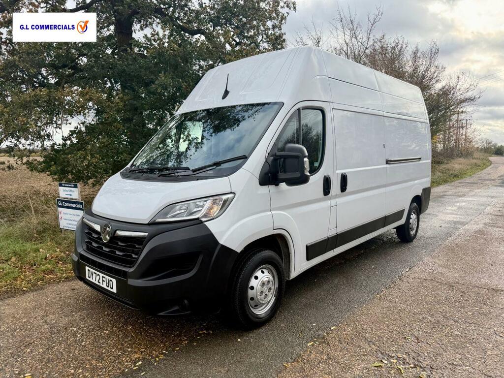 Vauxhall Movano 2.2 Cdti 3500 Biturbo Dynamic Panel Van White