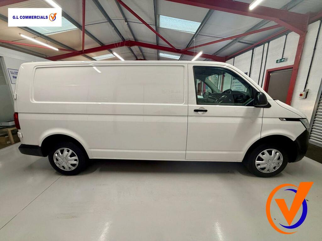 Volkswagen Transporter 2.0 Tdi T30 Startline Panel Van AF71NWA White #5