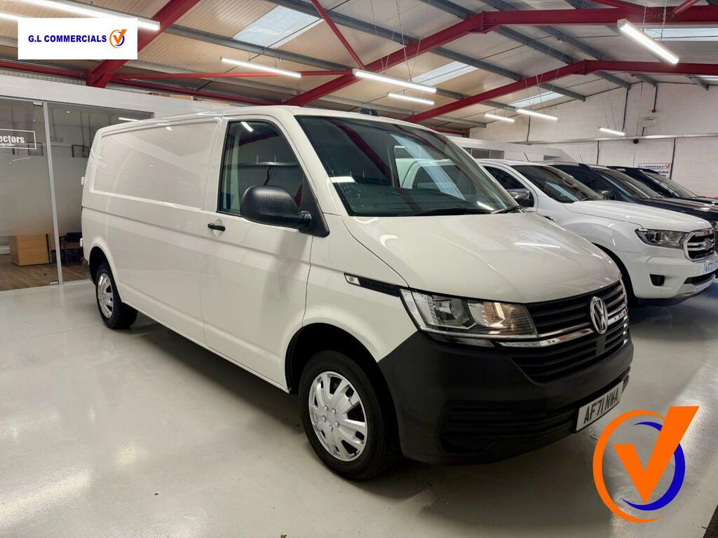 Volkswagen Transporter 2.0 Tdi T30 Startline Panel Van AF71NWA White #4