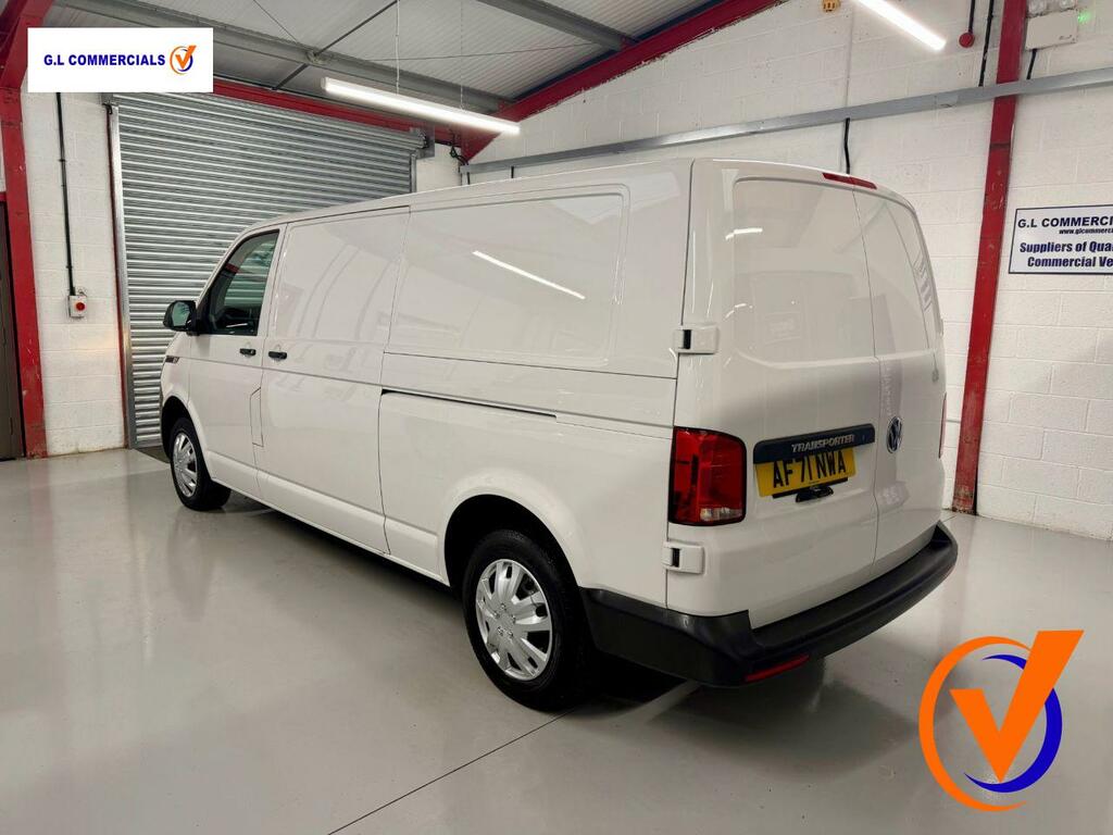 Volkswagen Transporter 2.0 Tdi T30 Startline Panel Van AF71NWA White #2