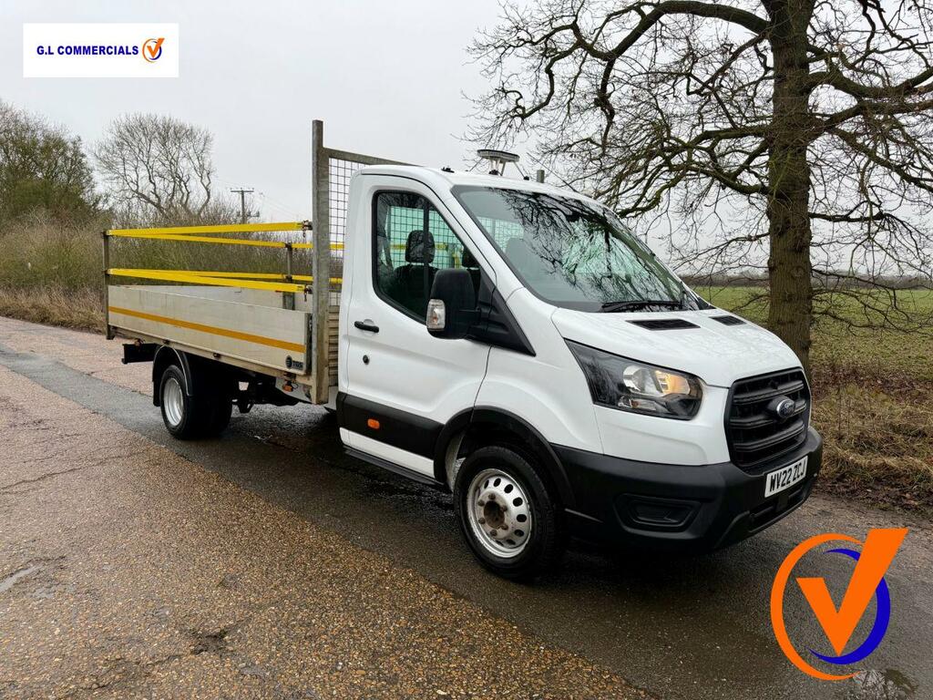 Ford Transit Custom 2.0 Leader Dropside Lcv 2019 - WV22ZCJ White #4