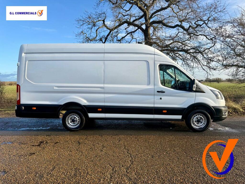 Ford Transit Custom 2.0 350 Ecoblue Hd Leader Panel Van Man HV73OYT White #5