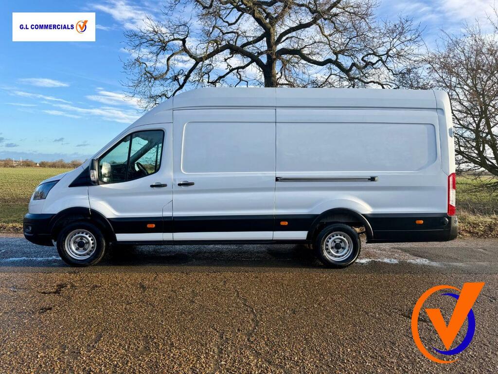 Ford Transit Custom 2.0 350 Ecoblue Hd Leader Panel Van Man HV73OYT White #2
