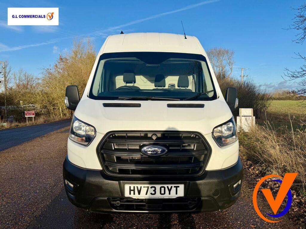 Ford Transit Custom 2.0 350 Ecoblue Hd Leader Panel Van Man HV73OYT White #6