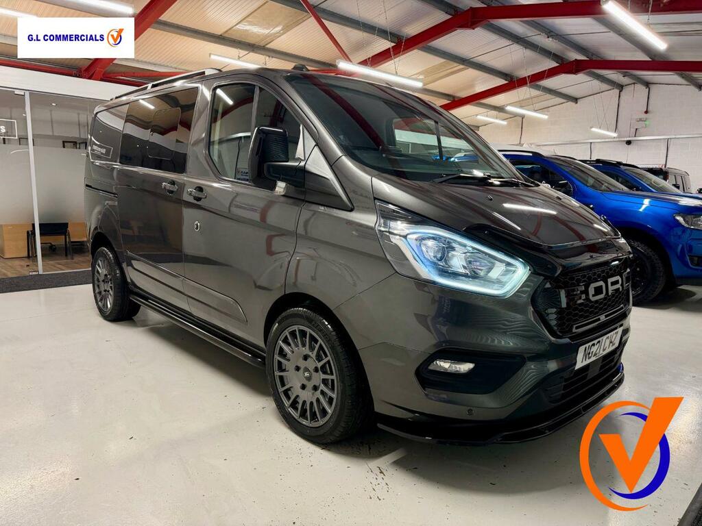 Ford Transit Custom 2.0 300 Ecoblue Limited Crew Van Double Cab Di NG21CVZ Grey #6