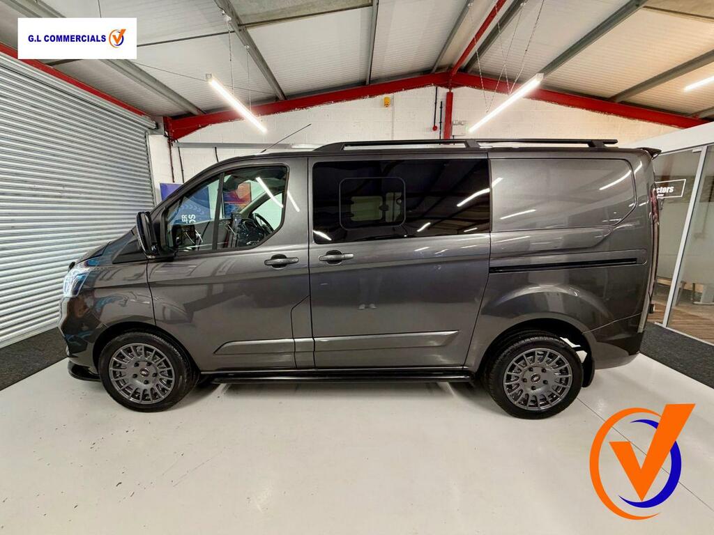 Ford Transit Custom 2.0 300 Ecoblue Limited Crew Van Double Cab Di NG21CVZ Grey #2