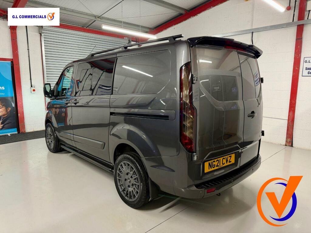 Ford Transit Custom 2.0 300 Ecoblue Limited Crew Van Double Cab Di NG21CVZ Grey #3