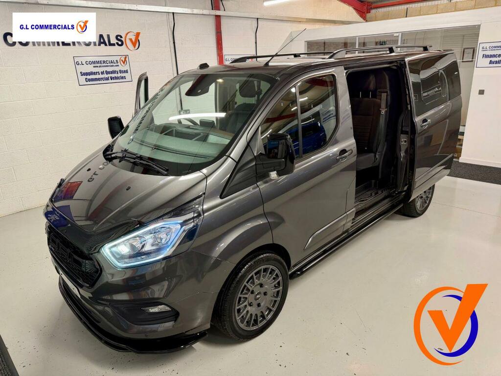 Ford Transit Custom 2.0 300 Ecoblue Limited Crew Van Double Cab Di NG21CVZ Grey