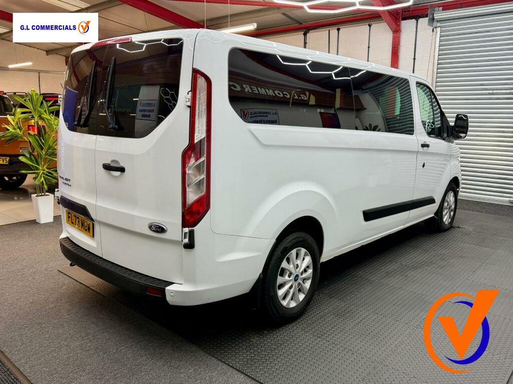 Ford Transit Custom 2.0 320 Ecoblue Trend Kombi Double Cab FL73MUW White #4