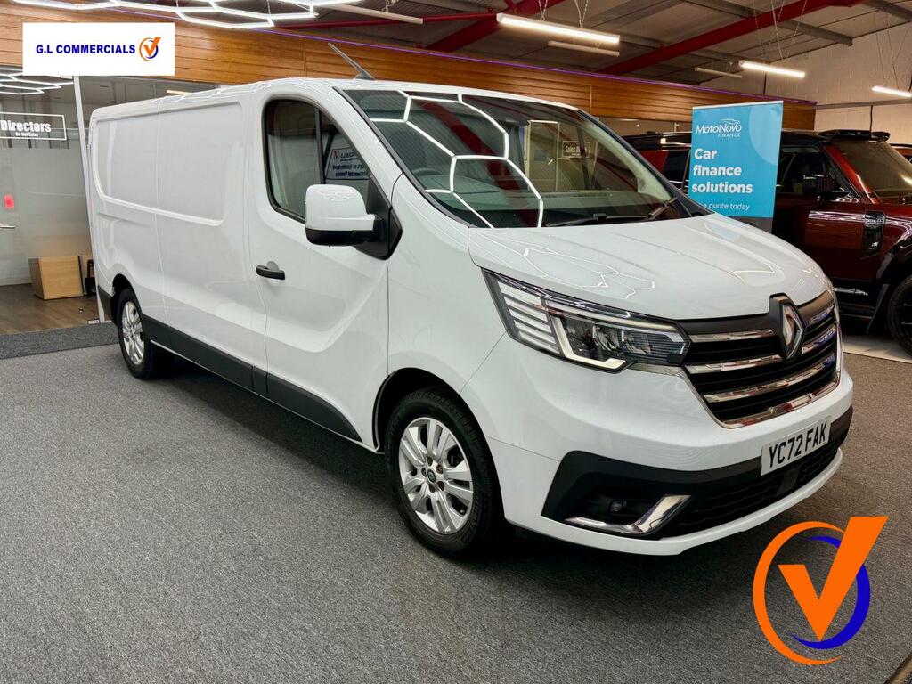 Renault Trafic 2.0 Dci Blue Ll30 Sport Panel Van Manua White #3