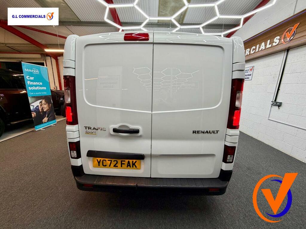 Renault Trafic 2.0 Dci Blue Ll30 Sport Panel Van Manua White #6
