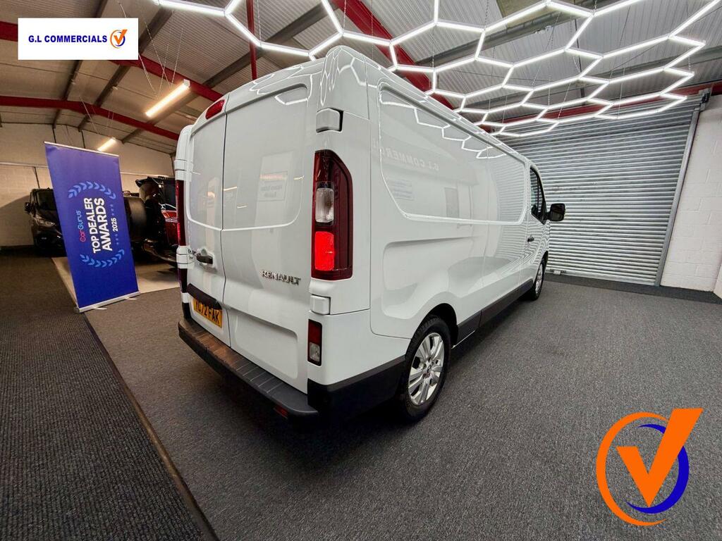 Renault Trafic 2.0 Dci Blue Ll30 Sport Panel Van Manua White #5