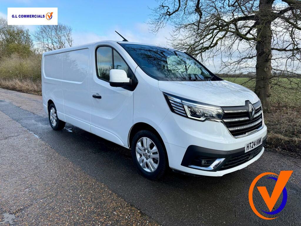 Renault Trafic 2.0 Dci Blue Ll30 Extra Panel Van Manua HT24KWK White #6