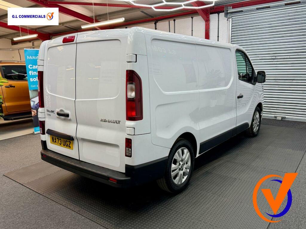 Renault Trafic 2.0 Dci Blue Sl30 Extra Panel Van Manua NA73UGZ White #6
