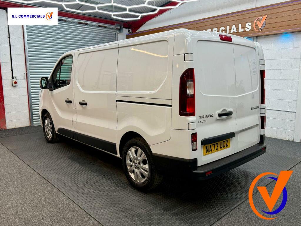 Renault Trafic 2.0 Dci Blue Sl30 Extra Panel Van Manua NA73UGZ White #5