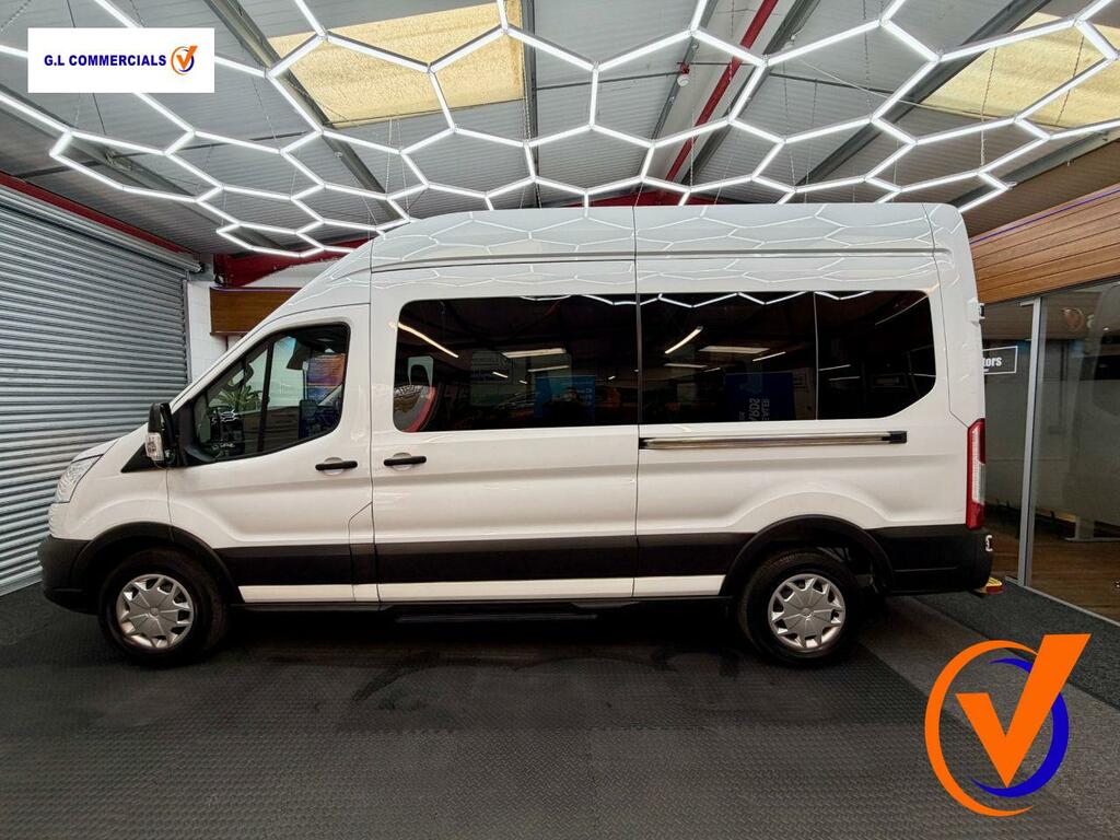 Ford Transit Custom 2.0 410 Ecoblue Trend Minibus Double Cab Diese WN22OGA White
