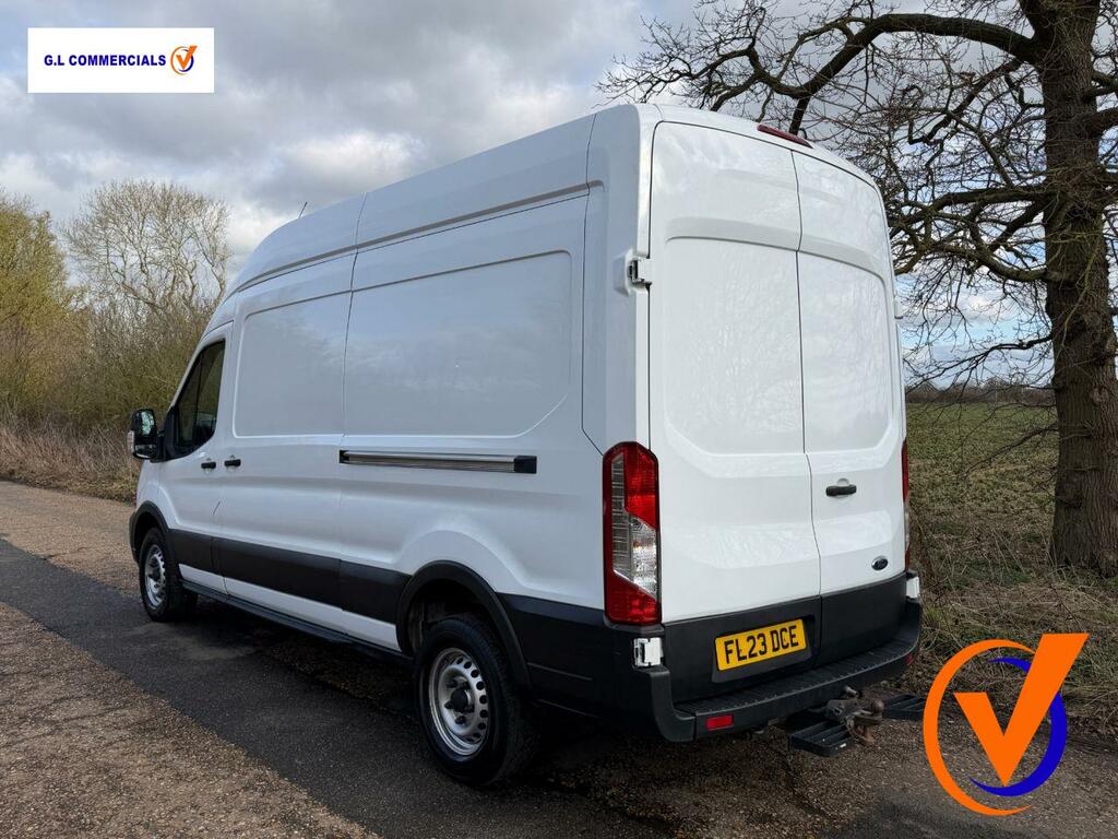 Ford Transit Custom 2.0 350 Ecoblue Leader Panel Van FL23DCE White #4