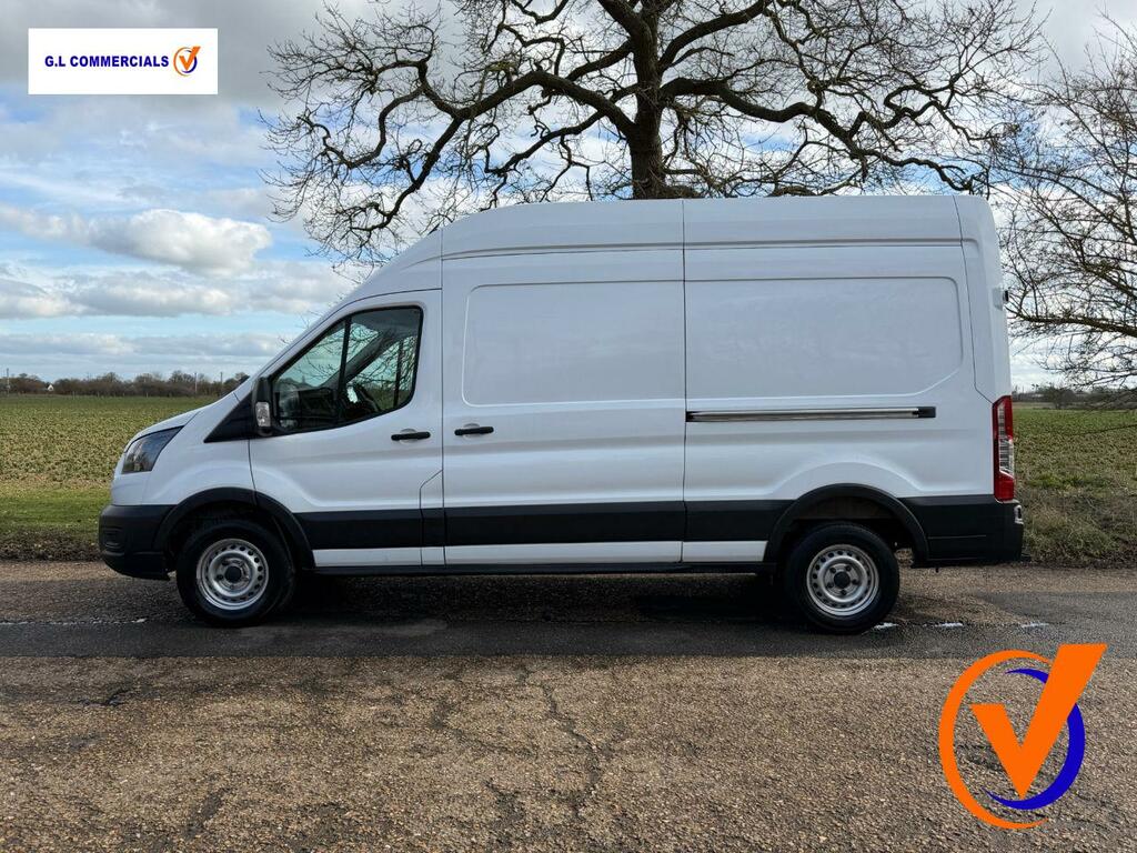 Ford Transit Custom 2.0 350 Ecoblue Leader Panel Van FL23DCE White #2