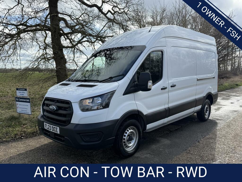 Ford Transit Custom 2.0 350 Ecoblue Leader Panel Van FL23DCE White